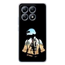 Силиконовый чехол с картинкой "Герой Pubg" на Xiaomi 15 Pro – Пубг мен