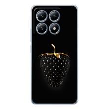 Чехол с изображением  вкусной еды для Xiaomi 15 Pro – Чёрная клубника