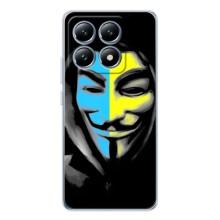 Чехол с Украинской символикой на Сяоми 15 Про – Анонимус патриот