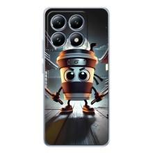 Чехол с мемом Тралалело тралала на Xiaomi 15 Pro – Капучино асасино