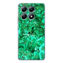 Мраморный чехол на Xiaomi 15 Pro (VPrint) (Салатный Мрамор)