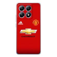 Силиконовые Чехлы принт Футбол на Xiaomi 15 Pro – Man United