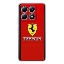 Силіконовий бампер з картинкою машини на Xiaomi 15 Pro – Ferrari Logo