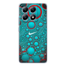 Силиконовый Чехол на Xiaomi 15 Pro с картинкой Nike (Найк зеленый)