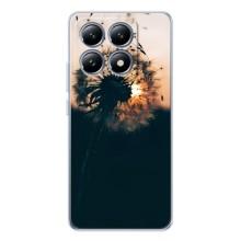 Силиконовый Чехол с одуванчиками на Xiaomi 15 Pro – Красивый одуванчик