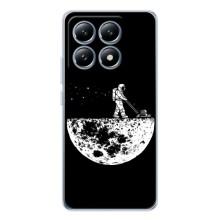 Силиконовый Чехол с принтом "Космонавты" на Xiaomi 15 Pro – Космонавт