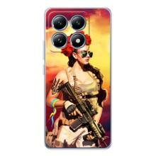 ЗСУ Чохли (TPU) для Xiaomi 15 Pro – Жінка солдат