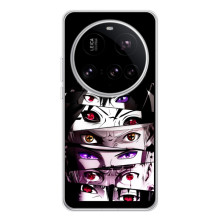 Чехлы Персонажи Аниме Наруто для Xiaomi 15 Ultra (AlphaPrint) – Глаза Anime