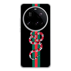 Чехлы Бренд GUCCI для Xiaomi 15 Ultra – Змей Гуччи