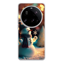 Чохли на Новий Рік Xiaomi 15 Ultra (Сніговик святковий)