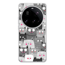 Чохли з Котиками для Xiaomi 15 Ultra (VPrint) (Мальовані котики)
