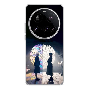 Чехлы с принтом Уэнсдей на Xiaomi 15 Ultra – Уэнсдей и Энди
