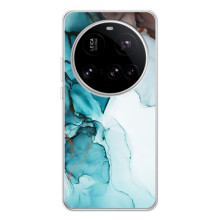 Чохол для 15 Ультра - з принтом (Дизайнерські) (AlphaPrint) (Бірюзовий мрамор)