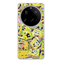 Чехол Губка Боб для 15 Ультра (Эмоции Спанч Боба)