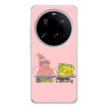 Чехол Губка Боб для 15 Ультра (За партой)