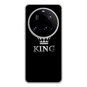Чохол (Корона на чорному фоні) для 15 Ультра – KING