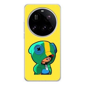 Чехол Бравл Старс для Xiaomi 15 Ultra – Леон (LEON)
