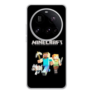 Чехол Майнкрафт на Xiaomi 15 Ultra (AlphaPrint) Minecraft