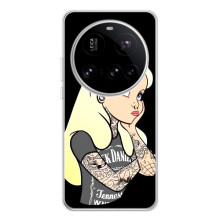 Чохол з друком для Xiaomi 15 Ultra - (Мода) (AlphaPrint) (Дівчина в тату)