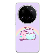 Чохол на 15 Ультра з Котиками (VPrint) (Радужний котик)