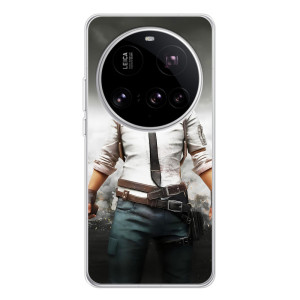 Силиконовый чехол с картинкой "Герой Pubg" на Xiaomi 15 Ultra – Пабг