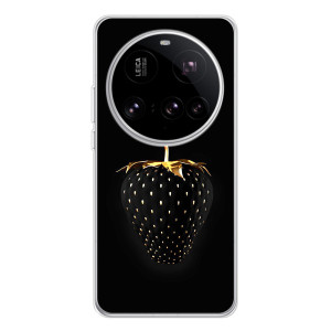 Чехол с изображением  вкусной еды для Xiaomi 15 Ultra – Чёрная клубника