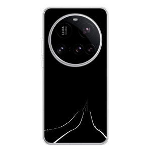 Чохол з картинками на чорному фоні для Xiaomi 15 Ultra – Дорога