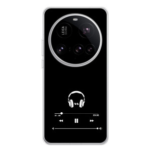 Чохол з картинками на чорному фоні для Xiaomi 15 Ultra – Плеєр