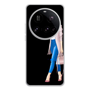 Чехол с картинкой Модные Девчонки Xiaomi 15 Ultra (Девушка со смартфоном)