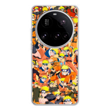 Чохли з принтом НАРУТО на Xiaomi 15 Ultra (Коллаж Наруто)