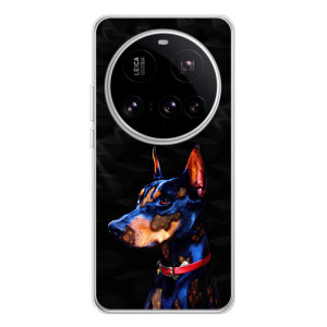 Бампер для Xiaomi 15 Ultra с картинкой "Песики" (Собака Мопс)