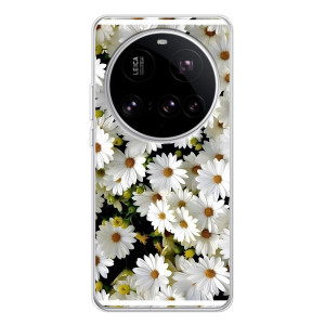 Чехол с ромашками на Xiaomi 15 Ultra – Рамка в ромашках
