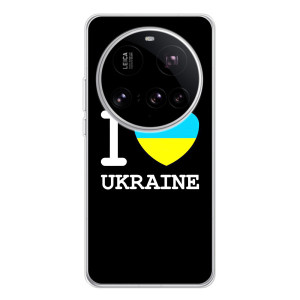 Чехол с Украинской символикой на 15 Ультра – I Love Ukraine