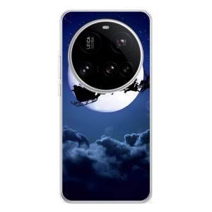 Чехол Санта Клаус для Xiaomi 15 Ultra (Санта - луна)