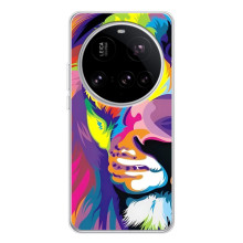 Чохол з картинкою ЛЕВ для Xiaomi 15 Ultra (VPrint) (Яскравий Лев)
