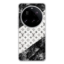 Чохол Стиль Louis Vuitton на Xiaomi 15 Ultra (LV на білому)