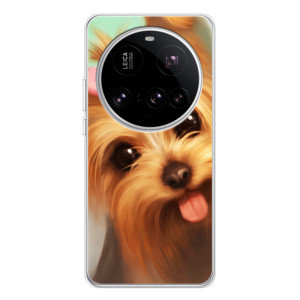 Чехол (ТПУ) Милые собачки для Xiaomi 15 Ultra (Йоршенский терьер)