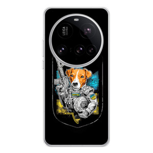 Чехол с принтом для Xiaomi 15 Ultra – Патрон Воин