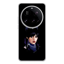 Чехлы Венсдей на Xiaomi 15 Ultra Уэнсдей (AlphaPrint) (серьезная Уэнздей)
