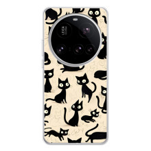 Чохол з малюнком кіт на Xiaomi 15 Ultra (Чорні коти)