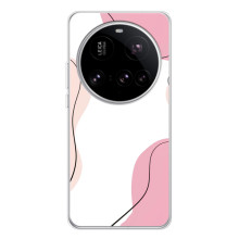 Чехол цветочный дизайн для Xiaomi 15 Ultra – Розовый фон