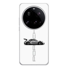 Чехол с авто Порше для Xiaomi 15 Ultra