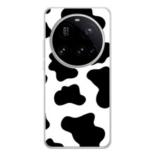 Чохол з принтом корови на 15 Ультра – Чорний принт