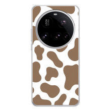 Чохол з принтом корови на 15 Ультра – Коричневий принт