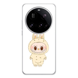 Чехол с принтом Лабубу для Xiaomi 15 Ultra – Бежевый Лабубу