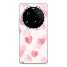 Чохол з розовим принтом для Xiaomi 15 Ultra – Рожеві сердечки