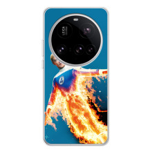 Чехол с принтом Фантастическая четверка для Xiaomi 15 Ultra – Человек-Факел