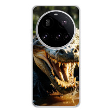 Чехол с картинкой «Хищники» для Xiaomi 15 Ultra – Крокодил