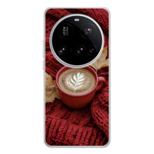 Чехол с уникальным дизайном «Осень с кофе» для Xiaomi 15 Ultra – Кофе на пледе