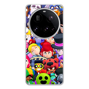 Силіконовый Чохол на Xiaomi 15 Ultra з картинкою Brawl Stars (Персонажі)